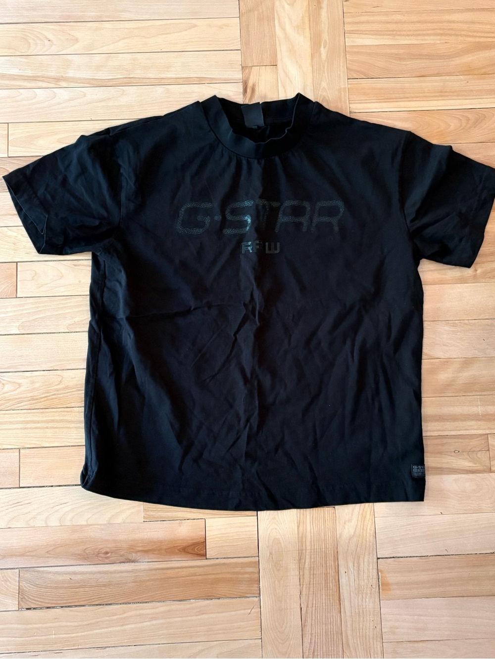 G-Star Black Short Sleeve Logo Tee